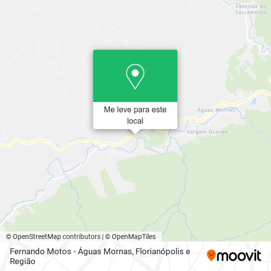 Fernando Motos - Águas Mornas mapa