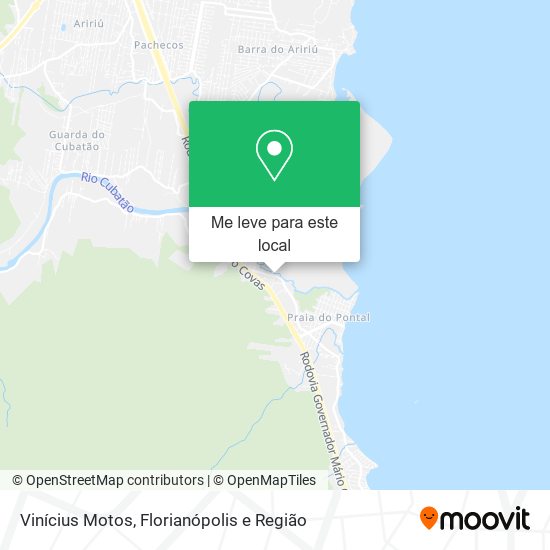 Vinícius Motos mapa