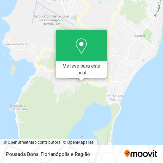 Pousada Bona mapa