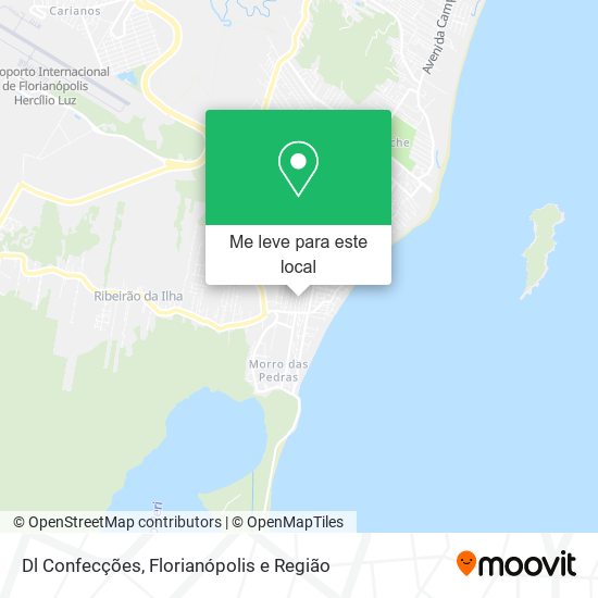 Dl Confecções mapa