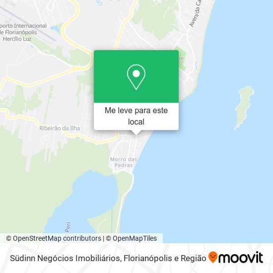 Südinn Negócios Imobiliários mapa