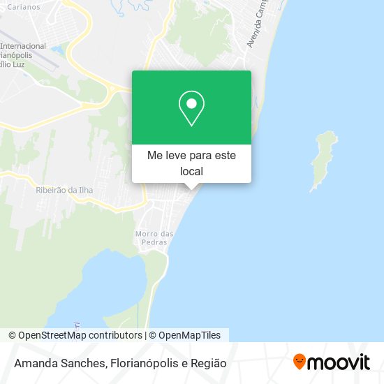 Amanda Sanches mapa