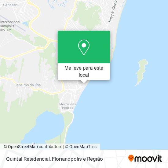 Quintal Residencial mapa