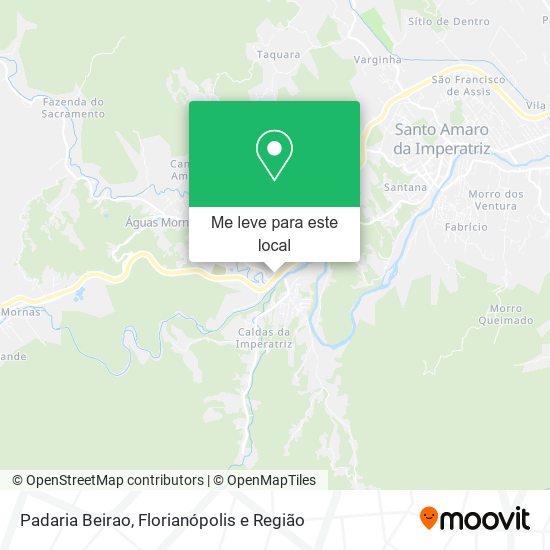 Padaria Beirao mapa