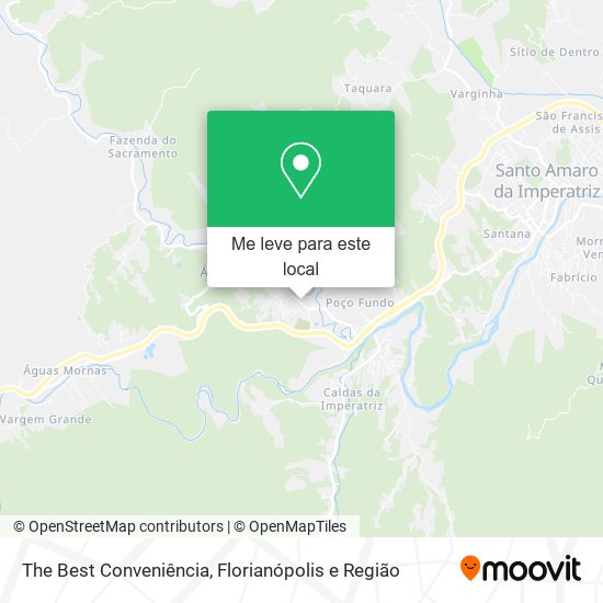 The Best Conveniência mapa