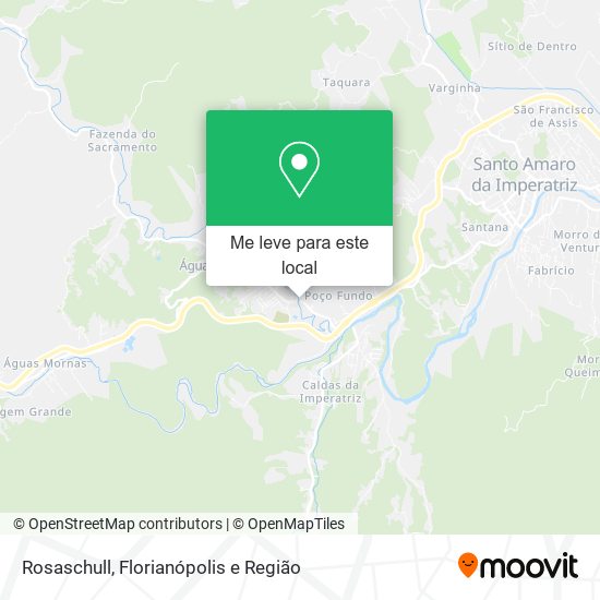 Rosaschull mapa