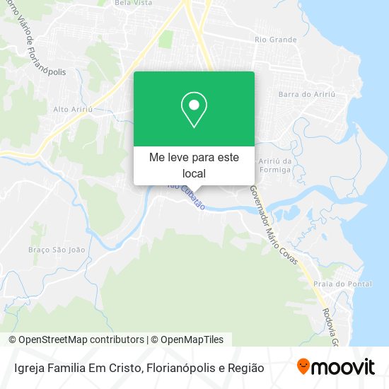 Igreja Familia Em Cristo mapa