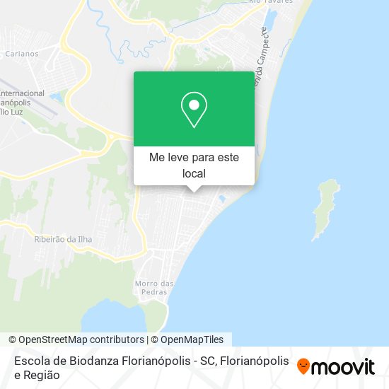 Escola de Biodanza Florianópolis - SC mapa