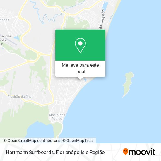 Hartmann Surfboards mapa