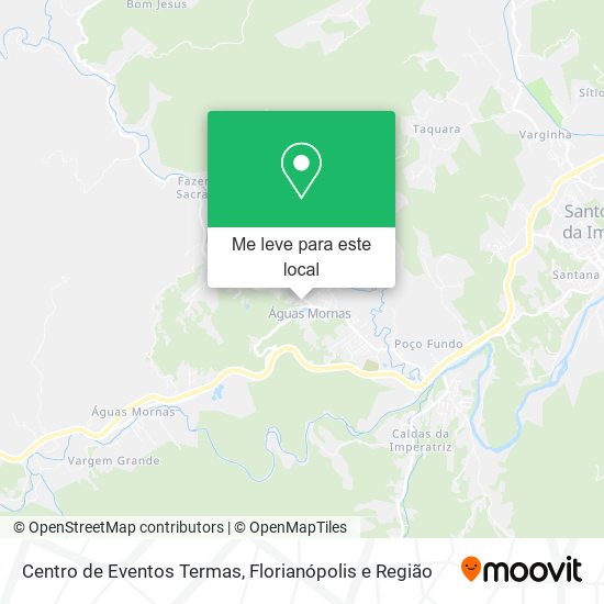 Centro de Eventos Termas mapa