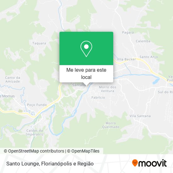 Santo Lounge mapa