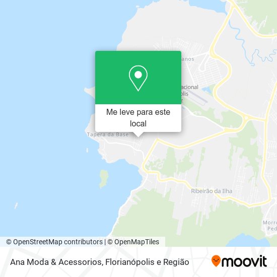 Ana Moda & Acessorios mapa