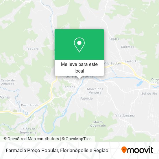 Farmácia Preço Popular mapa