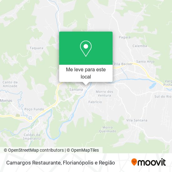 Camargos Restaurante mapa
