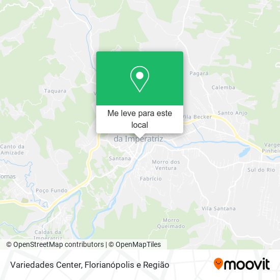 Variedades Center mapa