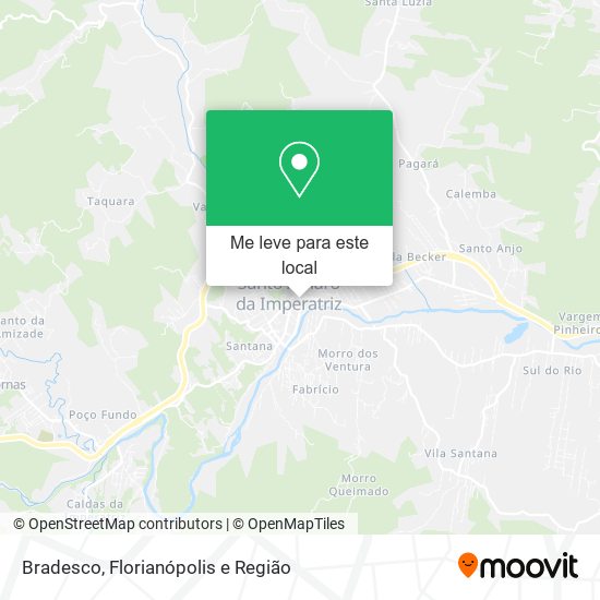 Bradesco mapa