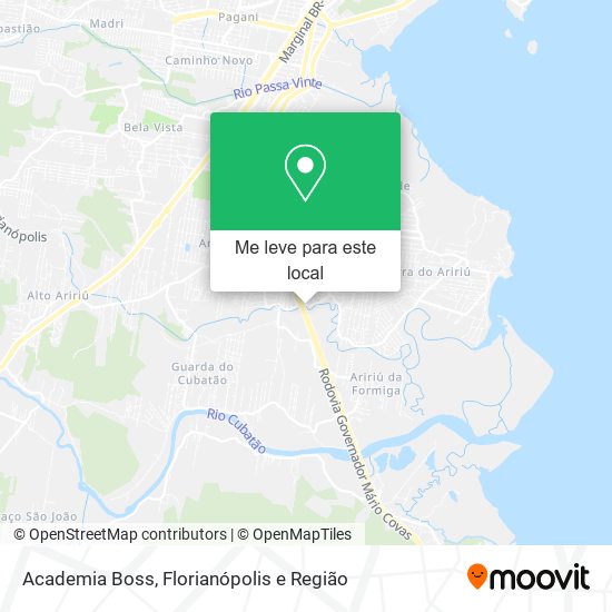 Academia Boss mapa
