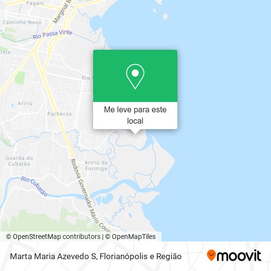 Marta Maria Azevedo S mapa