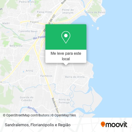 Sandralemos mapa