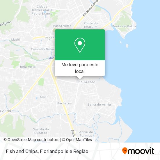Fish and Chips mapa