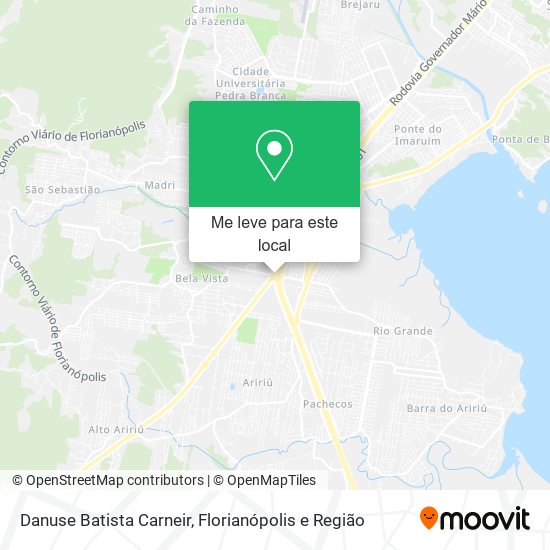 Danuse Batista Carneir mapa