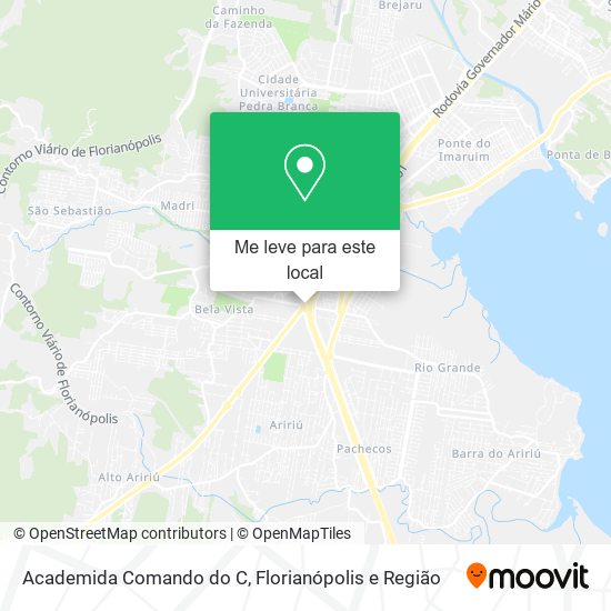 Academida Comando do C mapa