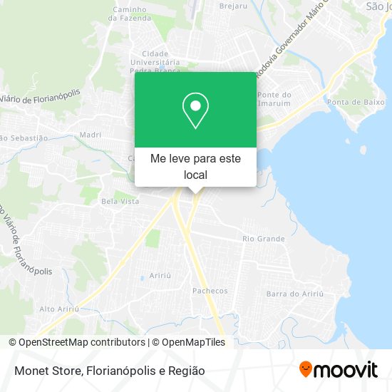 Monet Store mapa
