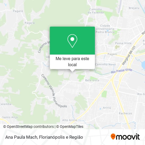 Ana Paula Mach mapa