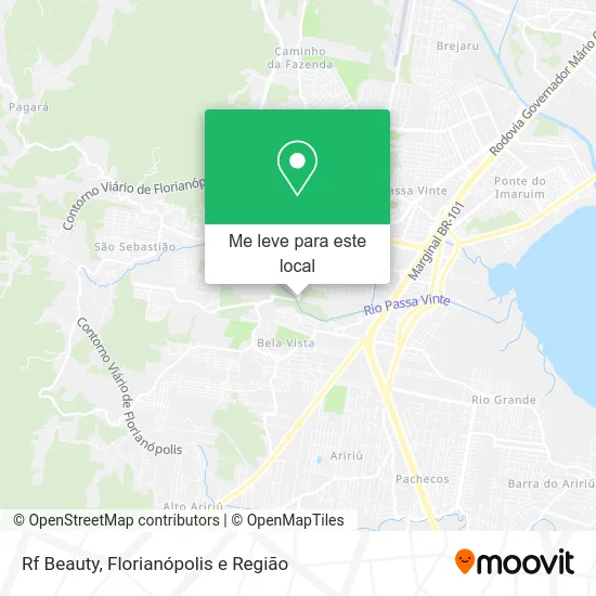 Rf Beauty mapa