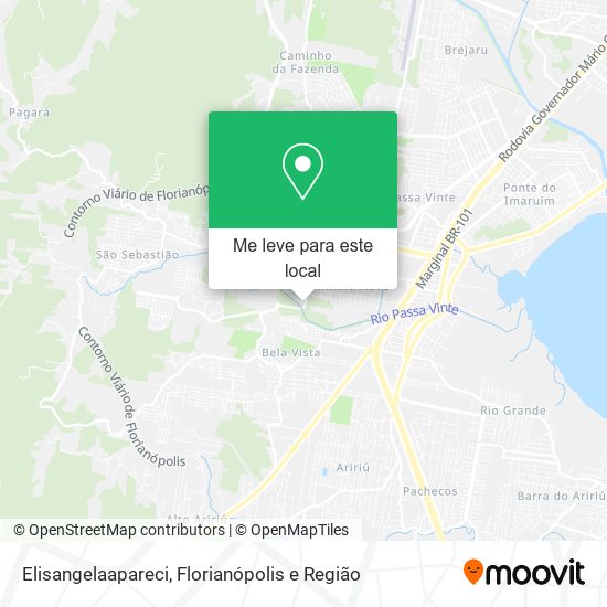 Elisangelaapareci mapa