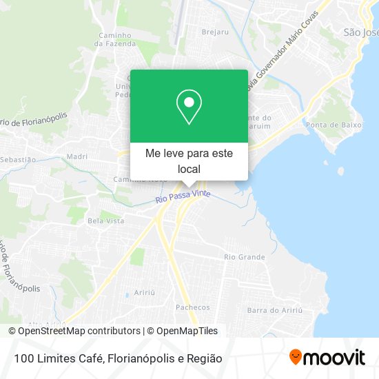 100 Limites Café mapa