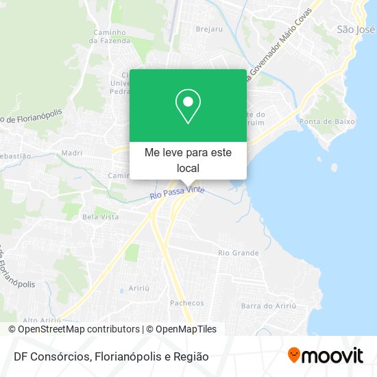 DF Consórcios mapa