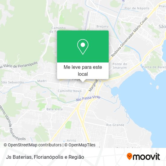 Js Baterias mapa
