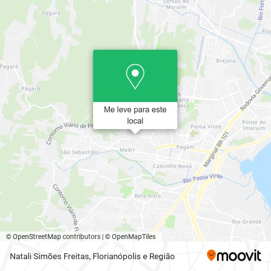 Natali Simões Freitas mapa