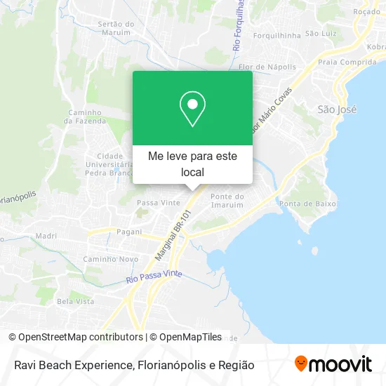 Ravi Beach Experience mapa