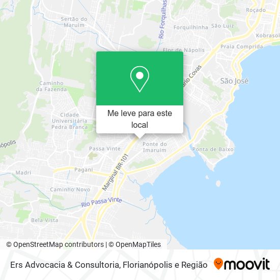 Ers Advocacia & Consultoria mapa