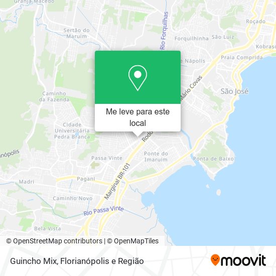 Guincho Mix mapa
