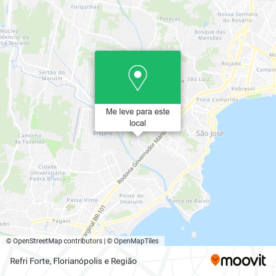 Refri Forte mapa