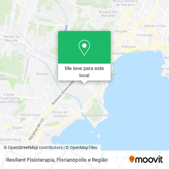 Resilient Fisioterapia mapa