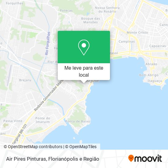 Air Pires Pinturas mapa
