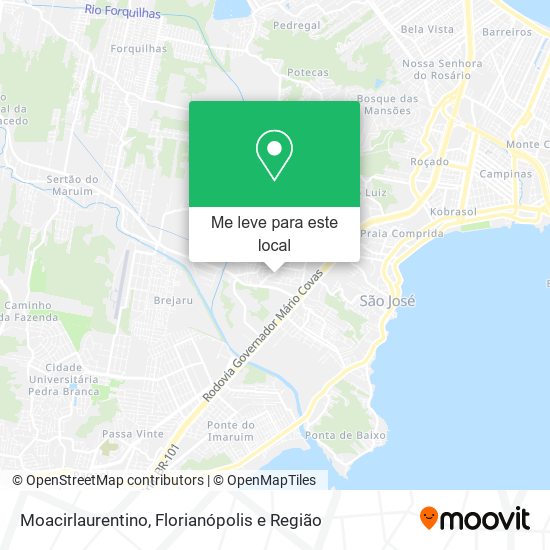 Moacirlaurentino mapa