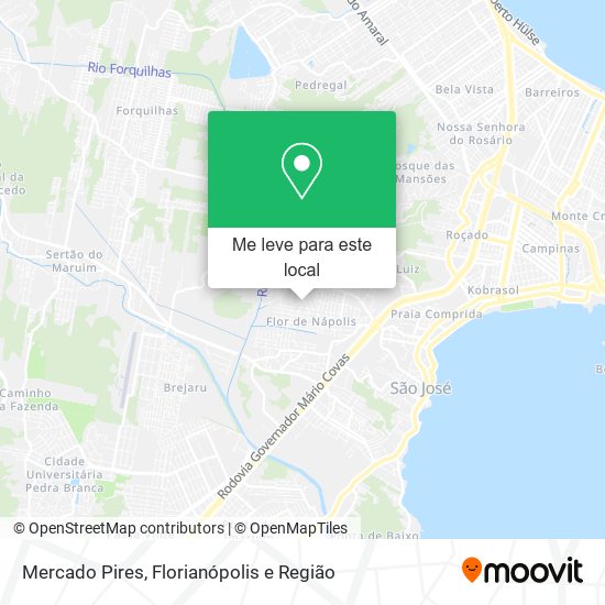 Mercado Pires mapa