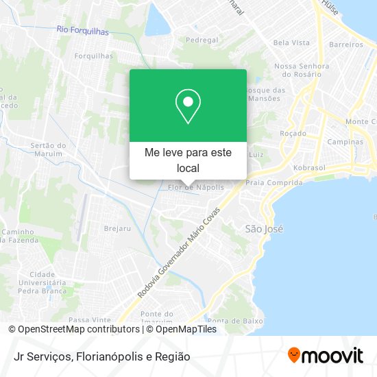 Jr Serviços mapa