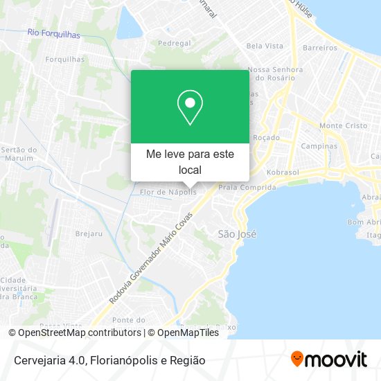 Cervejaria 4.0 mapa