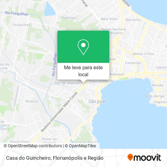 Casa do Guincheiro mapa