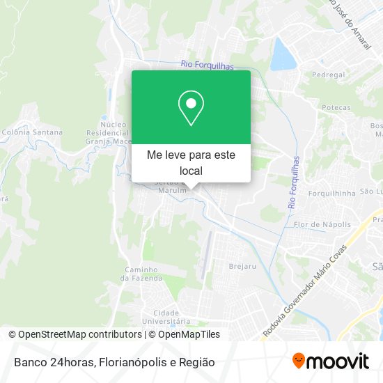 Banco 24horas mapa