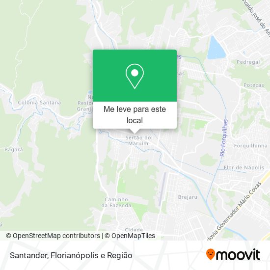 Santander mapa
