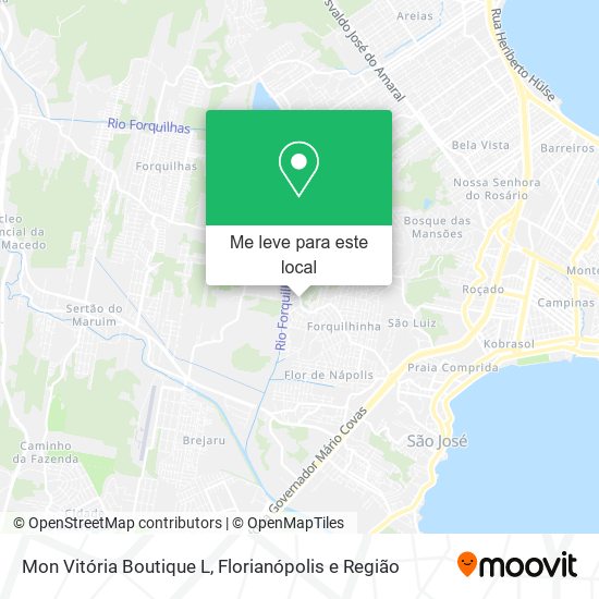 Mon Vitória Boutique L mapa