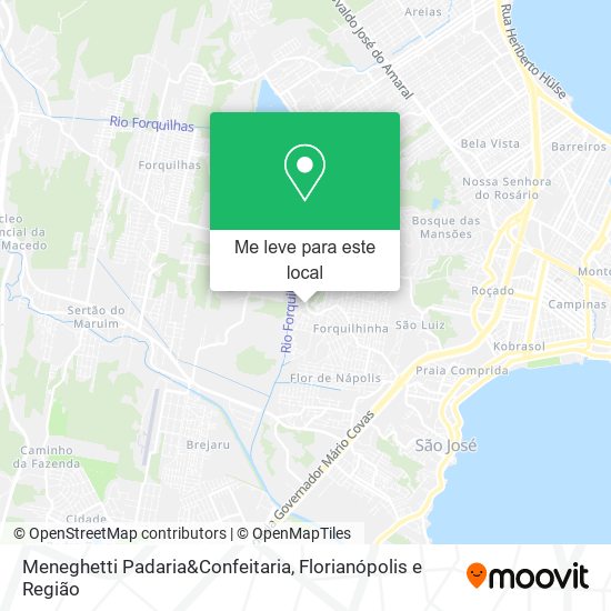 Meneghetti Padaria&Confeitaria mapa