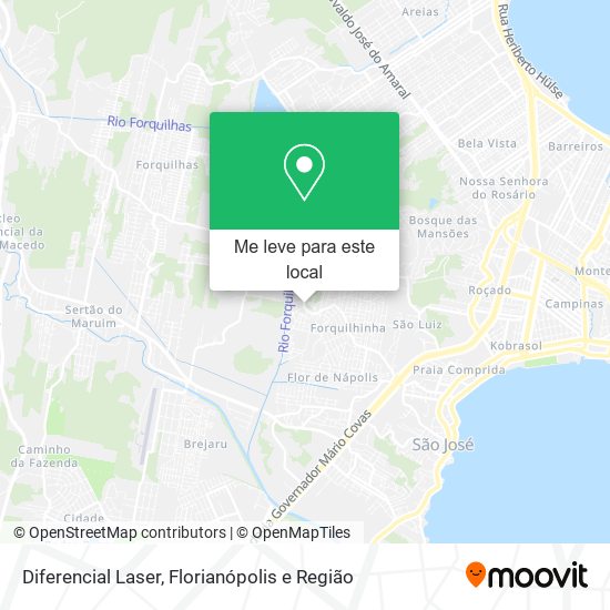 Diferencial Laser mapa